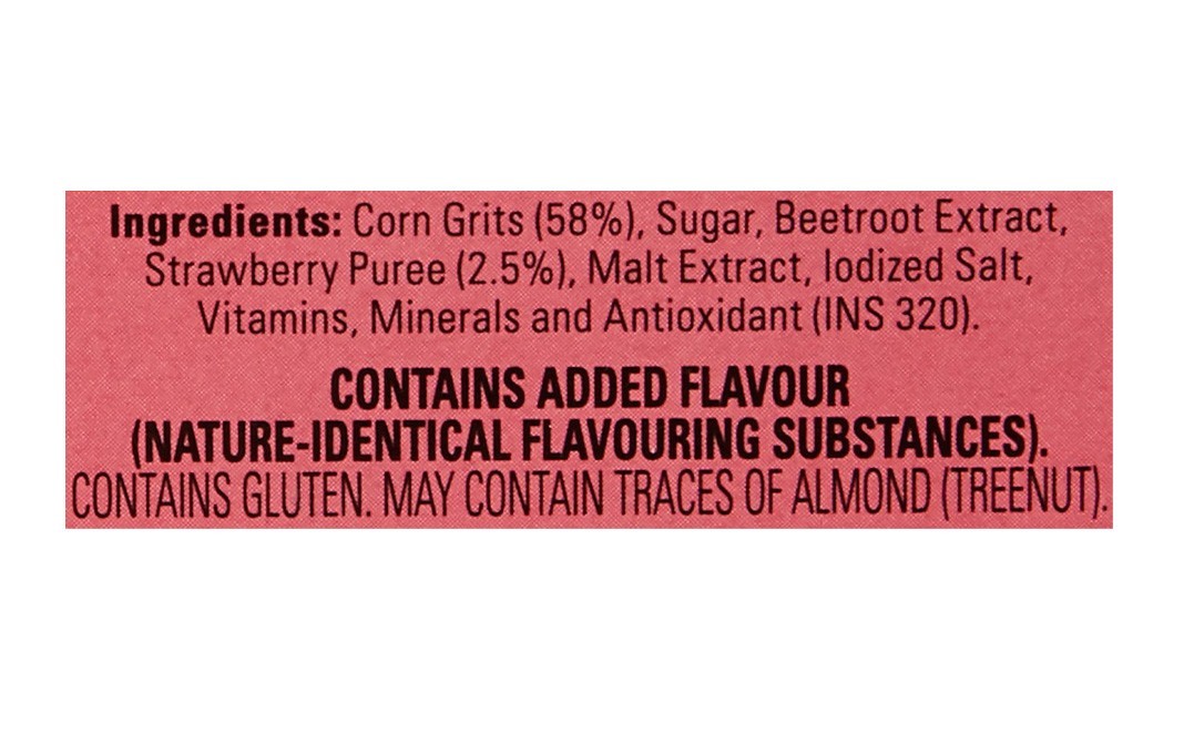 Kellogg's Corn Flakes with Real Strawberry Puree   Box  575 grams
